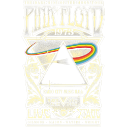 Estampado de Pink Floyd Dark Side 73