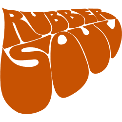 Estampado de The Beatles Rubber Soul Logo
