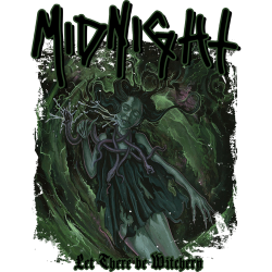 Estampado de Midnight Let There Be Witchery