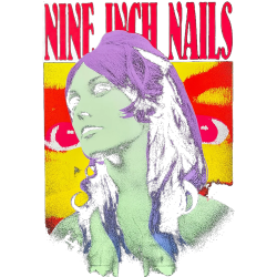 Estampado de Nine Inch Nails Manson