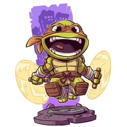 Estampado de Chibi Mikey