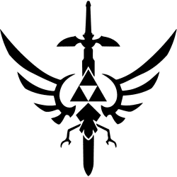 Estampado de The Legend Of Zelda - Shield And Sword