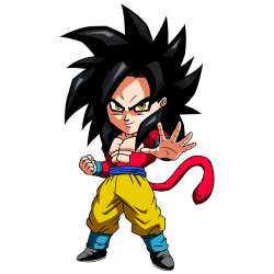 Estampado de Goku fase 4