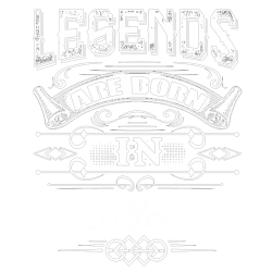 Estampado de Legends are born in may
