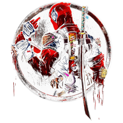 Estampado de Pozo de la muerte lindis