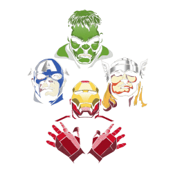 Estampado de Rhapsody marvel