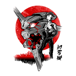 Estampado de evangelion
