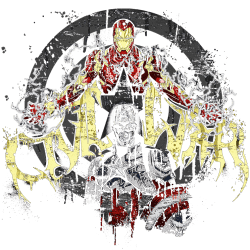 Estampado de civil war 