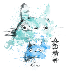 Estampado de Totoro 4