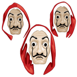 Estampado de La casa de papel 2