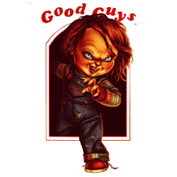 Estampado de Chucky Good guys