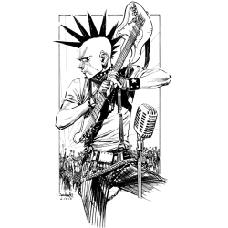 Estampado de punk 1 