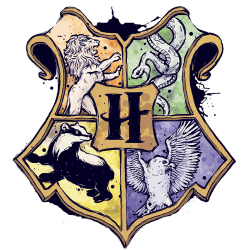 Estampado de Escudo Hogwarts