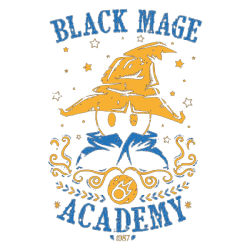 Estampado de Black Magic Academy