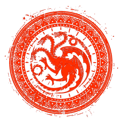 Estampado de Casa de dragones