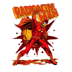 Estampado de Hombre radioactivo