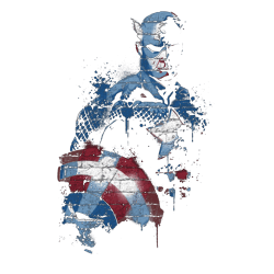 Estampado de Cap rogers