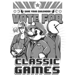 Estampado de Classic games