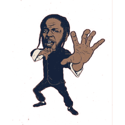 Estampado de Kendrick Lamar