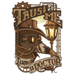 Estampado de im a doctor