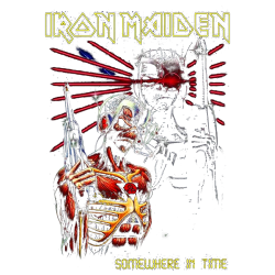 Estampado de Somewhere in time