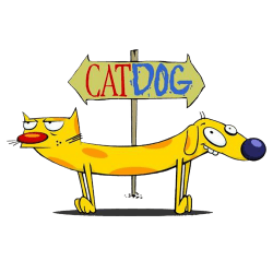 Estampado de CatDog