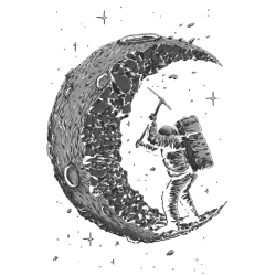 Estampado de Astro Minero 