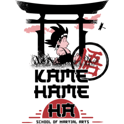 Estampado de Escuela de artes marciales
