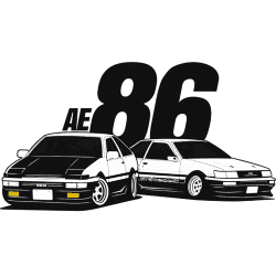 Estampado de AE 86