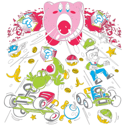 Estampado de Kirby