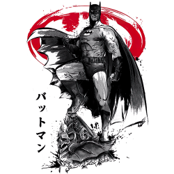 Estampado de Batman Murciélago 