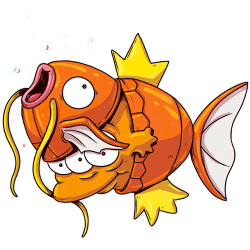Estampado de Magikarp Desenmascardo