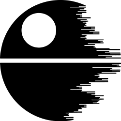 Estampado de Estrella de la muerte