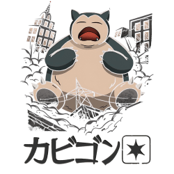 Estampado de Snorlax