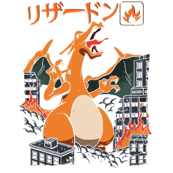 Estampado de Charizard