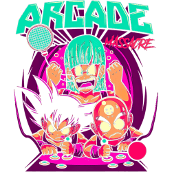 Estampado de Dragon Ball Arcade Massacre