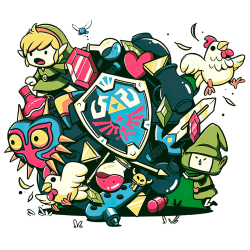 Estampado de Link Zelda