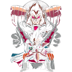 Estampado de Gran Príncipe Vegeta