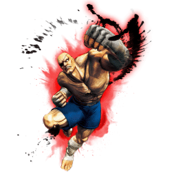 Estampado de Sagat 2