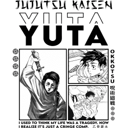 Estampado de Yuta Okkotsu
