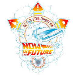 Estampado de Now is the future