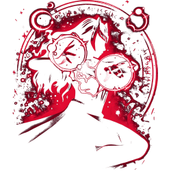 Estampado de Scarlet Chaos
