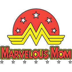 Estampado de Mamá Maravilla