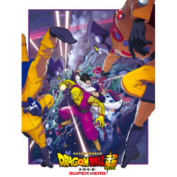 Estampado de Dragon ball Super hero Poster