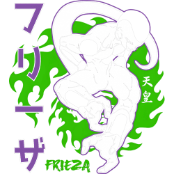 Estampado de Frieza Over Power
