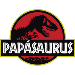 Estampado de Papásaurus