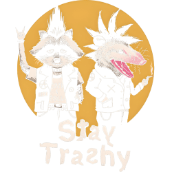 Estampado de Stay Trashy