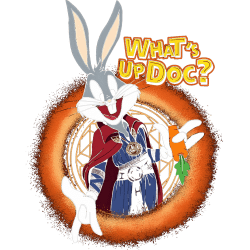 Estampado de Qué Sucede Doc?