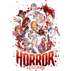 Estampado de Leyendas del Horror