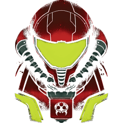 Estampado de Neon Space Hunter